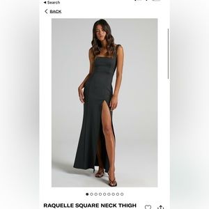 Showpo Maxi Dress Black